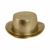 Decorative Sculptural Hat Accent | Metallic Gold Aluminum | 8’’ SBH-20821