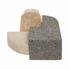 Decorative Sculpture | Abstract Geometric | Gray & Gold | Onyx & Marble