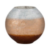 Modern Decorative Flower Vase | 10" Oval Ombre Distressed Finish