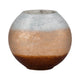 Modern Decorative Flower Vase | 10" Oval Ombre Distressed Finish