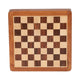 10" Handcrafted Magnetic Chess Set | Natural Brown Acacia Wood