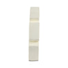 Abstract Geometric Sculpture Decoration | 15" | Ivory Textured Terracotta