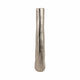 Decorative Floor Vase | Tall Rounded 35" Etched Silver Aluminum Finish