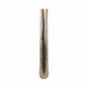 Decorative Floor Vase | Rounded Base | Etched Texture Silver Metal | 48"