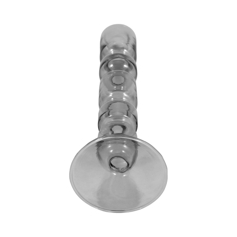 Aziz Decorative Mixed Bubble Candle Holder | Tapered Design | Gray 10"