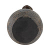 Kael Decorative Jug Vase | Wrapped Rattan Handle | Gray Terracotta 13"
