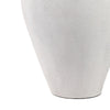 Decorative Accent Tall Floor Vase | 30" Rustic Ivory White Terracotta