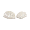 Decorative Coastal Bowls Set of 2 | Ivory Shell Capiz Duo 12" & 20"