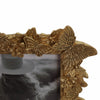 Photo Frame | Gold Polyresin Enchanted Butterfly Design | Fits 5x7 Portrait