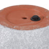 3pc Garden Planters Set | Textured Ceramic | White Lava Finish | 8,11,15"