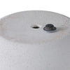3pc Outdoor Garden Planters Set | White Cement | 9 |12 |15" Round