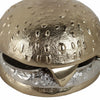 Tabletop Cheeseburger Decorative Sculpture | 5" Silver & Gold Finish