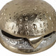 Tabletop Cheeseburger Decorative Sculpture | 5" Silver & Gold Finish
