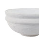 Decorative Accessory Bowl | 12" Round | White Textured Finish Terracotta