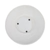 Decorative Accessory Bowl | 12" Round | White Textured Finish Terracotta