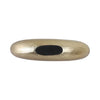 Decorative Oval Bowl Set of 2 | Handcrafted Gold & Blue Metal & Enamel