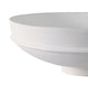 Traditional Decorative Bowl Set of 2 | Elevated Pedestal Base | White Ecomix