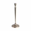 Roth Tapered Candle Holder | Silver Forged Cast Iron Style Look | 15"