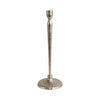 Roth Tapered Candle Holder | Silver Forged Cast Iron Style Look | 15"