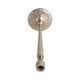 Roth Tapered Candle Holder | Silver Forged Cast Iron Style Look | 15"