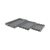 Nesting Decor Tray Set of 3 | Black & White 3D Checkered Pattern Resin