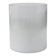 Hurricane Candle Holder | Cylinder Shape Clear Glass | Frosted Bottom SBH-21543-02