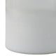 Hurricane Candle Holder | Cylinder Shape Clear Glass | Frosted Bottom SBH-21543-02