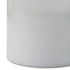 Hurricane Candle Holder | Cylinder Shape Clear Glass | Frosted Bottom