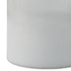 Hurricane Candle Holder | Cylinder Shape Clear Glass | Frosted Bottom
