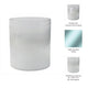 Hurricane Candle Holder | Cylinder Shape Clear Glass | Frosted Bottom SBH-21543-02