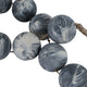 Decorative Garland | Marbled Beads | Rope Tassels | White & Black Resin