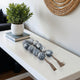 Decorative Garland | Marbled Beads | Rope Tassels | White & Black Resin