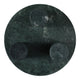 Decorative Footed Bowl | Raised Edges | 9" Sculptural Green Marble