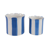 Blue, White