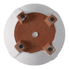 10" Outdoor Footed Planter | Round Shaped Speckled White Terracotta
