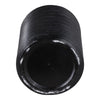 Outdoor Garden Planters Set of 2 | Textured Black Resin | 19 & 21"