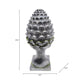 Artichoke Garden Finial Statue | 30" Rustic Moss Gray Finish Polyresin