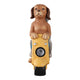Arlin Statuette Dog & Cat on Solar Scooter | Multi Color Polyresin 17"