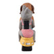 Arlin Statuette Dog & Cat on Solar Scooter | Multi Color Polyresin 17"