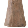 Outdoor Garden Decorative Mushroom | Brown Wood Grain Finish | 32"