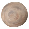 Outdoor Garden Decorative Mushroom | Brown Wood Grain Finish | 32"