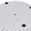 Kime Planter Set of 2 | Deep Sculpted Ribbed Wave Pattern | White | 8,12"