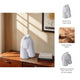Orany Modern Horse-Head Sculpture | Carved Details | White Resin 12"
