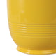 Ceramic Planter Set of 2 | Floral Wavy Rim & Ribbed Texture | Bright Yellow SBH-22203-02
