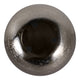 3pc Outdoor Garden Planters | Silver Hammered Finish | 9 | 12 | 14"