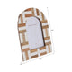 Decorative Arch Photo Frame | Ivory Resin & Brown Wood Inlay | 4 x 6"