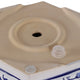 Xian Chinoiserie Planters Set of 2 | Blue Motifs | White Ceramic 10 13"
