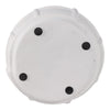 Decorative Vase | Round Shape Windowpane Pattern | White Paper Mache