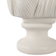 Classical Roman Inspired Headless Bust Sculpture | Ivory White 16"