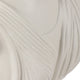 Classical Roman Inspired Headless Bust Sculpture | Ivory White 16"